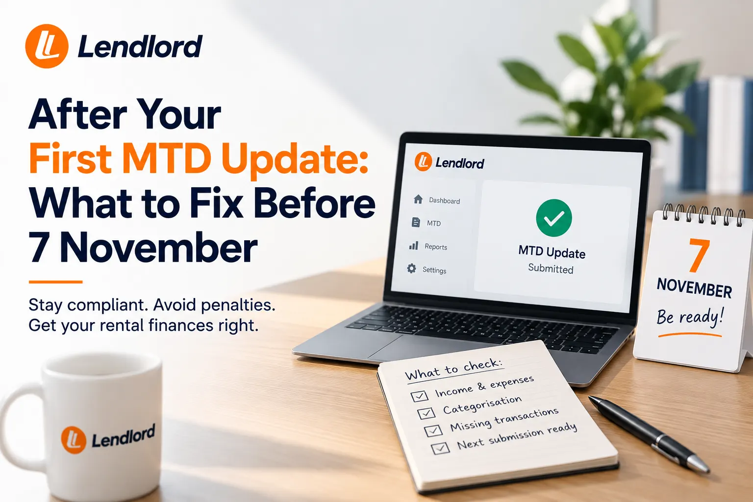 After Your First MTD Update: What to Fix Before 7 November