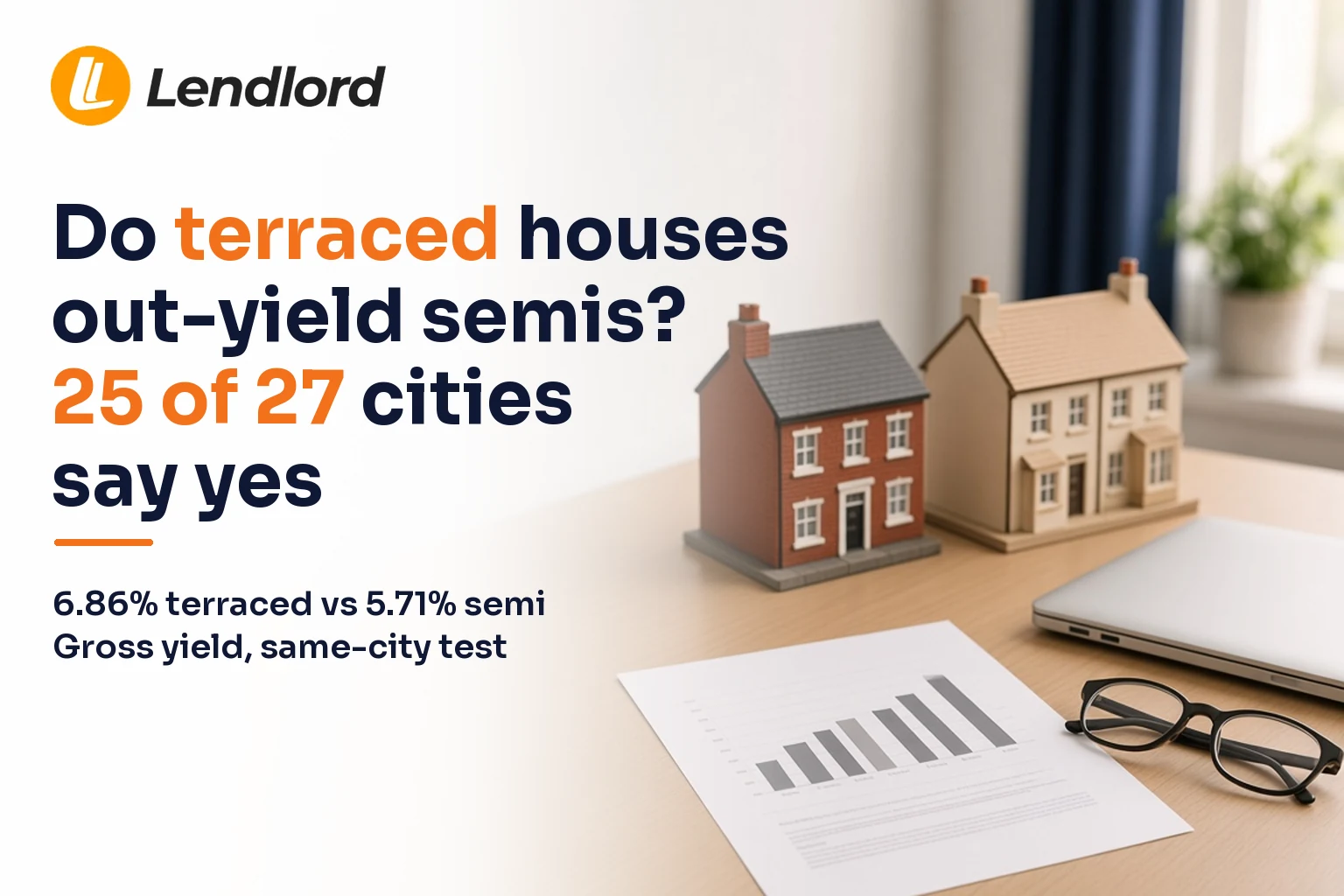 Do Terraced Houses Out-Yield Semis? 25 of 27 Cities Say Yes