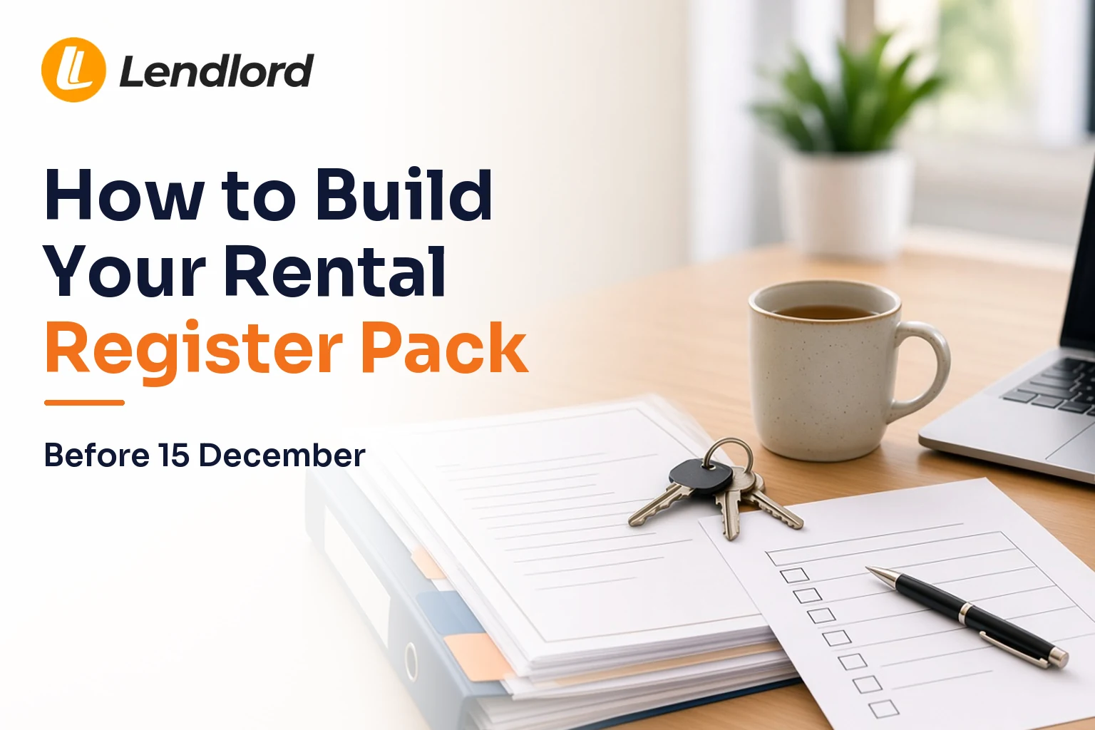 How to Build Your Rental Register Pack Before 15 December