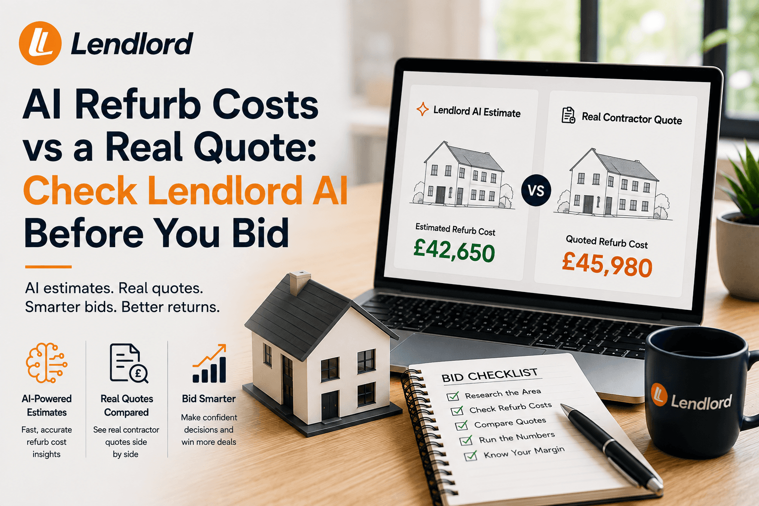 AI Refurb Costs vs a Real Quote: Check Lendlord AI Before You Bid