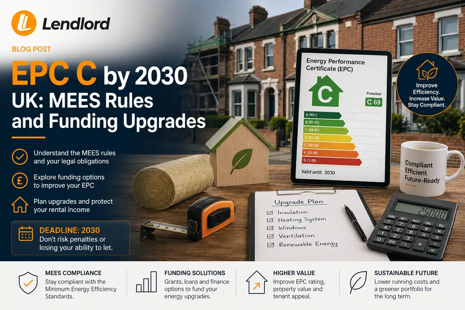 EPC C by 2030 UK: MEES Rules and How to Fund Your Upgrades