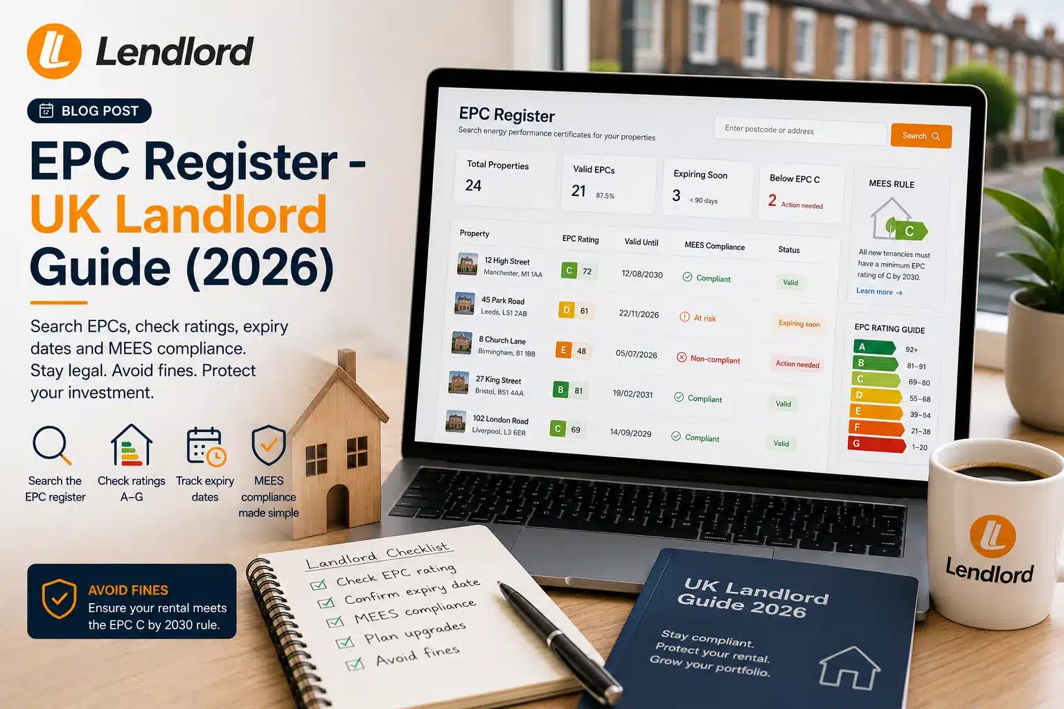 Epc Register: UK Landlord Guide + Free Tools (2026)