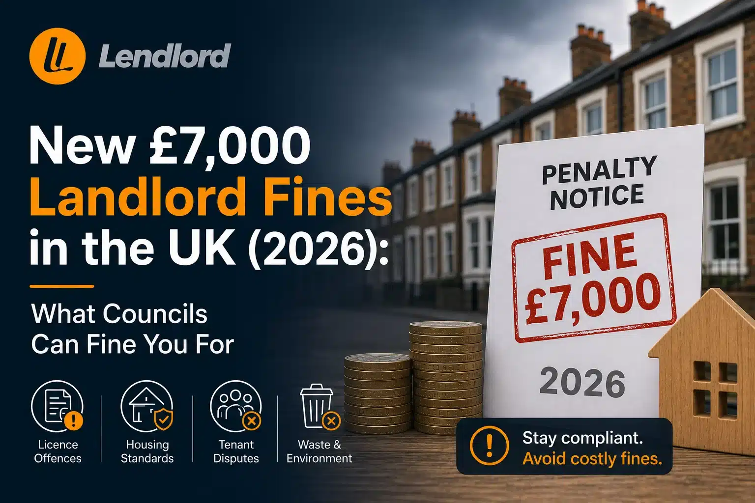 New £7,000 Landlord Fines in England: What Councils Can Penalise You For in 2026