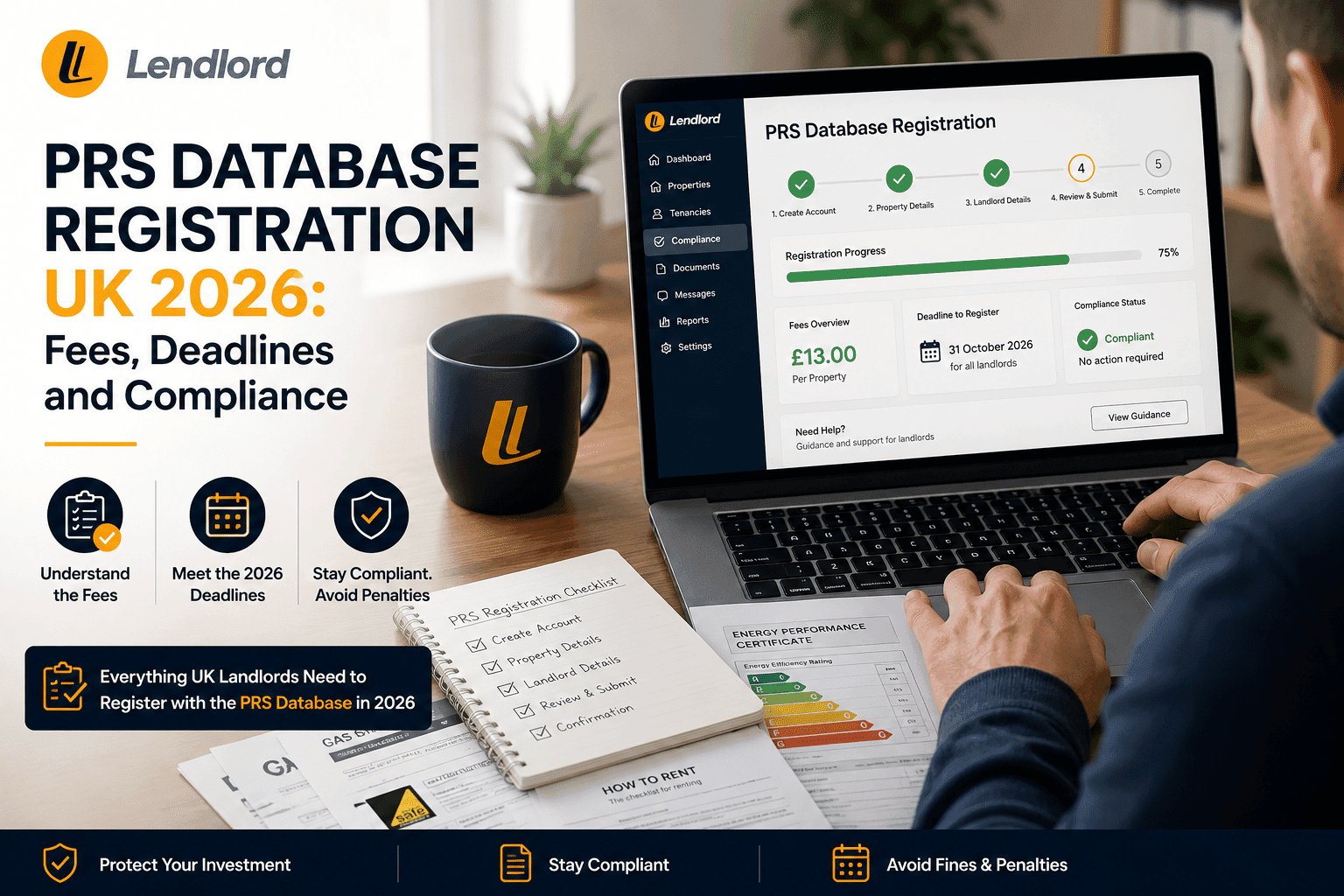 PRS Database Registration UK 2026: Fees, Deadlines and Compliance