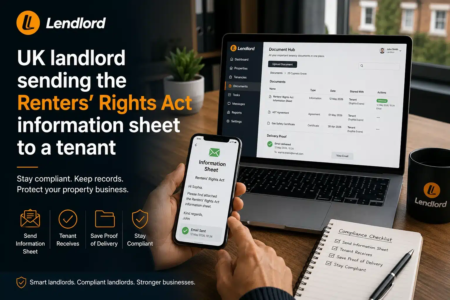 Renters' Rights Act Information Sheet 2026: How to Prove Delivery and Avoid Fines