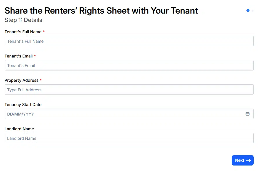 Renters Rights Act Information Sheet Landlord Share With Tenants
