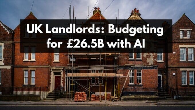 UK Landlords Face a £26.5 Billion Refurbishment Bill. Can AI Help You Budget Smarter?