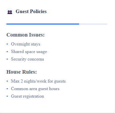 GUEST POLICIES