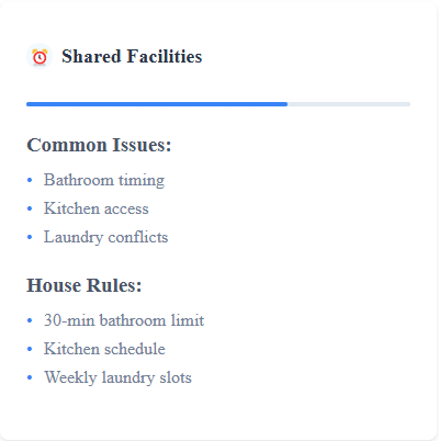 SHARED FACILITIES