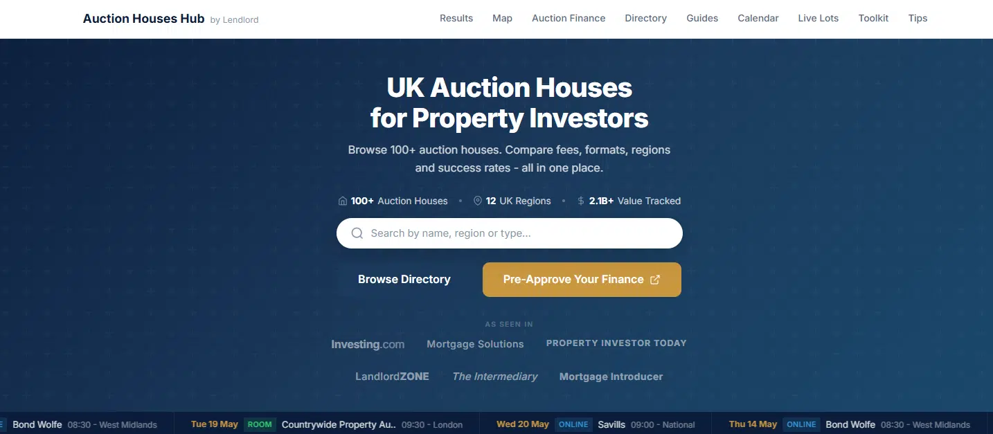 UK Auction Houses Hub