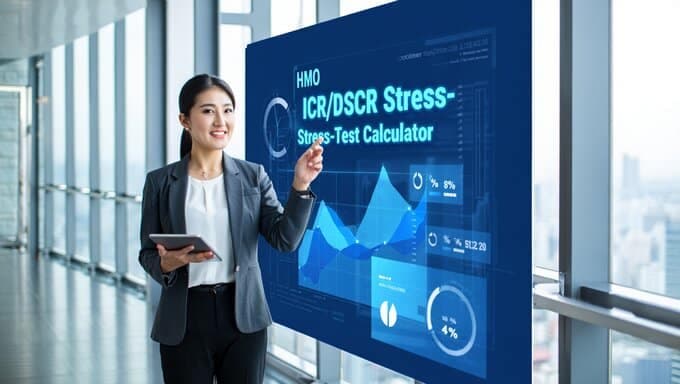 HMO ICR/DSCR Stress-Test Calculator