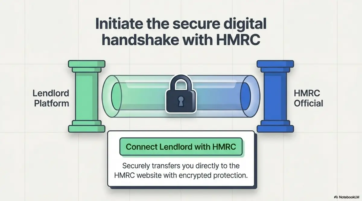 Slide 7 Secure Digital Handshake Between Lendlord And HMRC