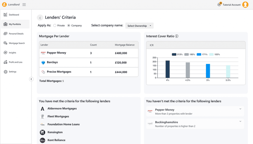 New release: “Limited Company” products and lender criteria