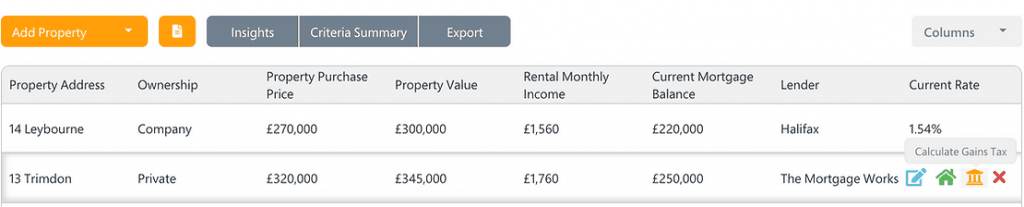 New Version: Capital Gains Tax Calculation