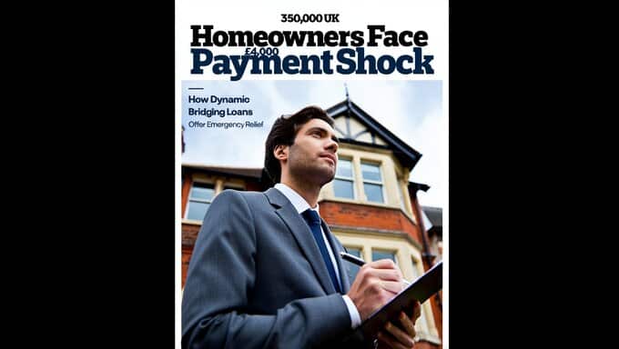 UK Mortgage Payment Shock 2025: How 350,000 Households Can Use Dynamic Bridging Loans