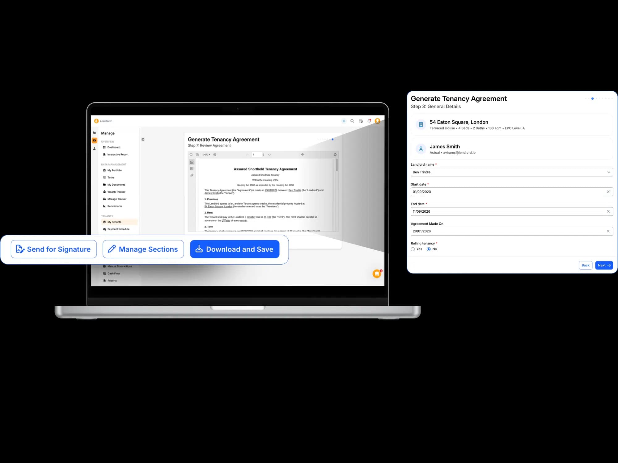 Digital Tenancy Agreements