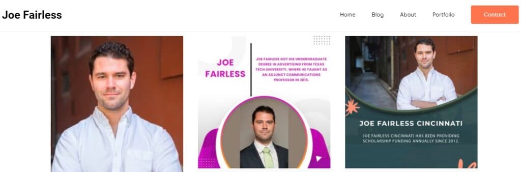 Joe Fairless blog home page