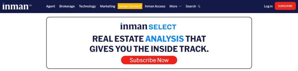 Inman News home page