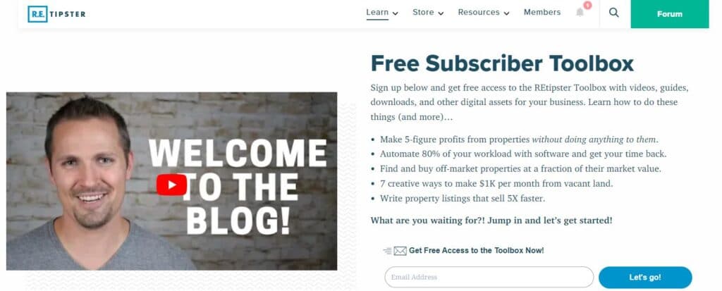 REtipster home page