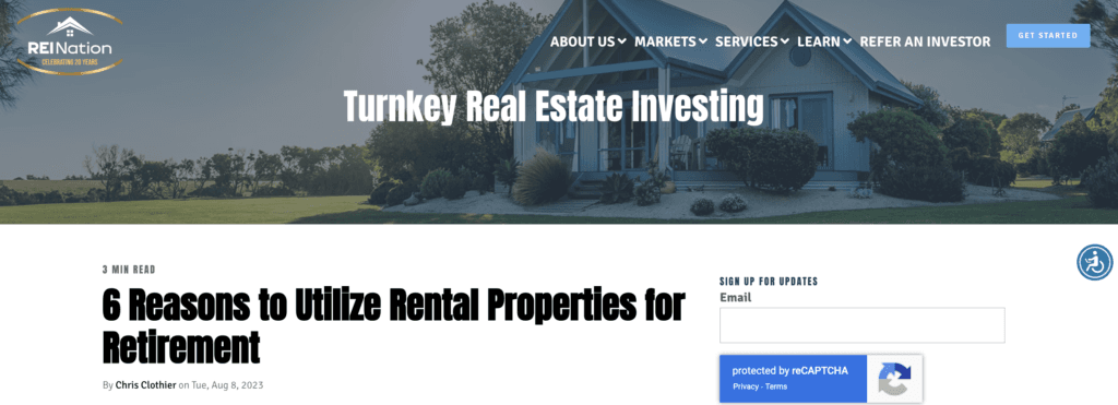 REINation home page