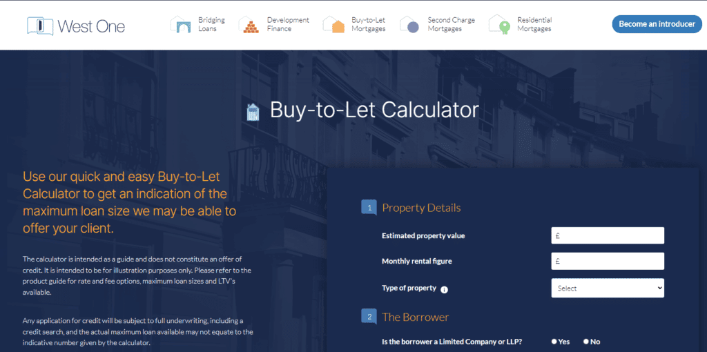 Buy to Let Calculator