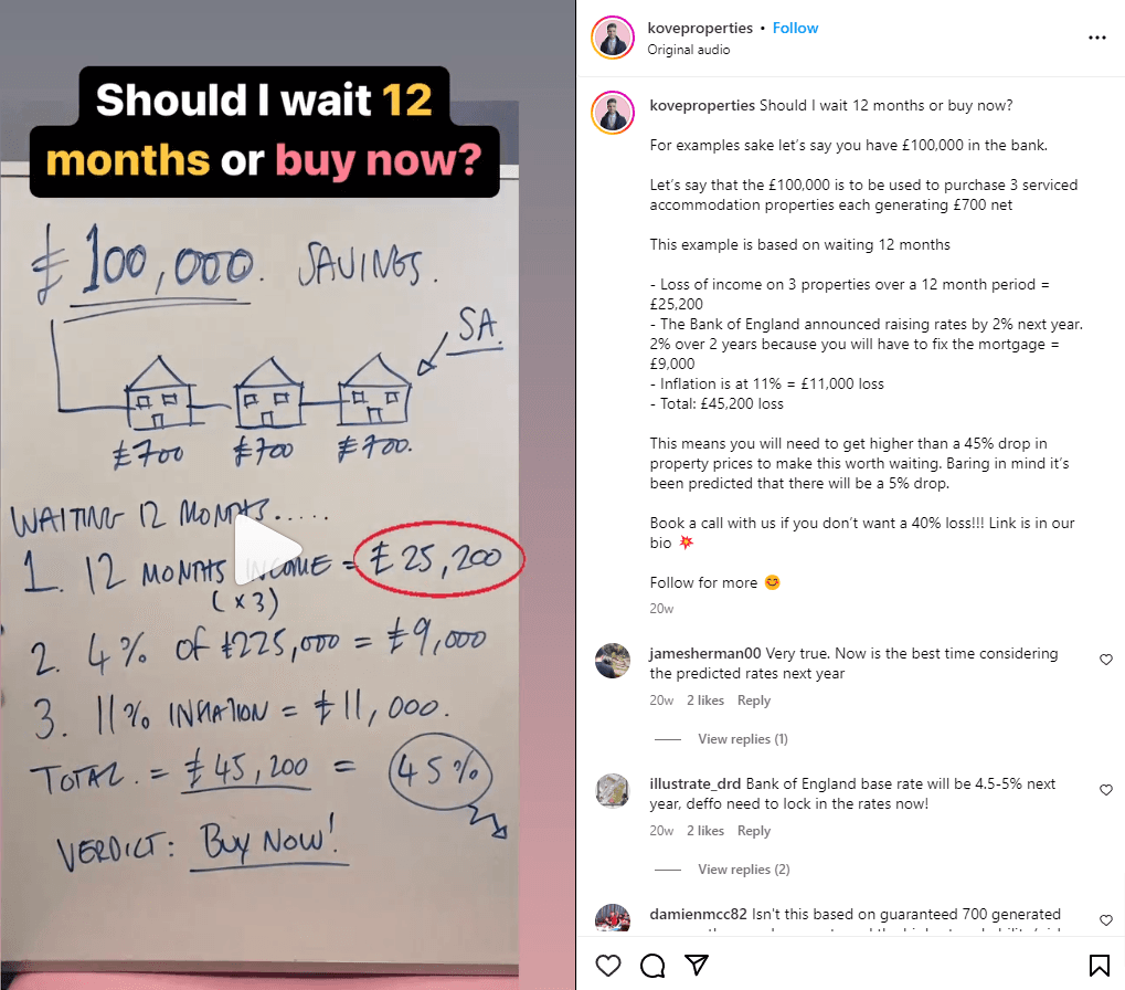 KOVE Property Investment Company Koveproperties • Instagram Photos And Videos