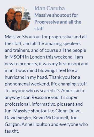 Testimonials - Multiple Streams Property Income - comparison
