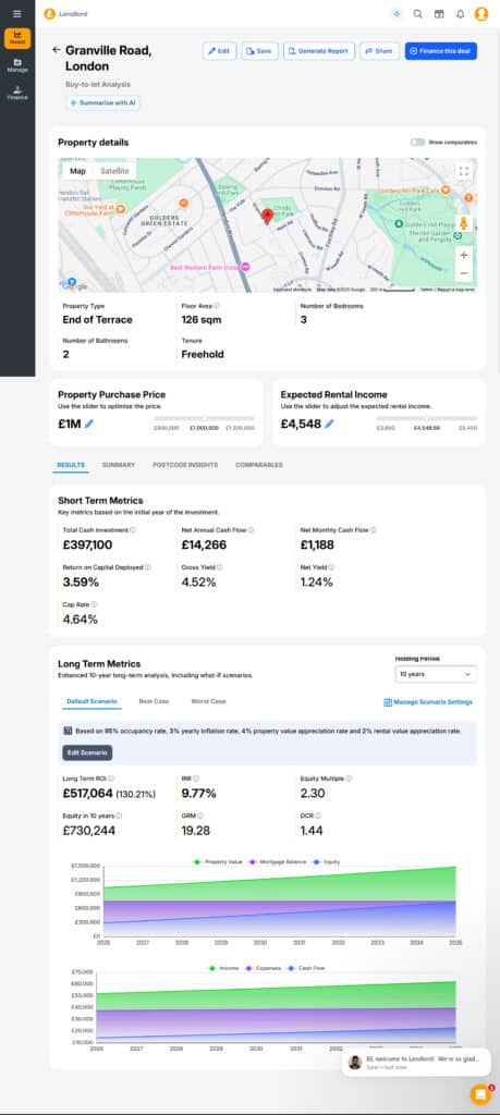 Lendlord Fetches Rightmove data to analyses it