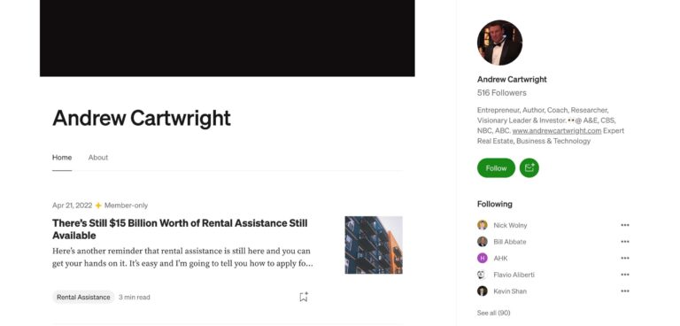 Andrewcartwright Blog Page