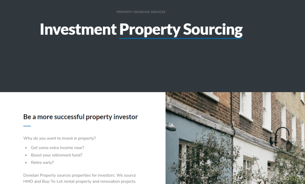 Investment Property Sourcing In Greater Manchester Northamptonshire