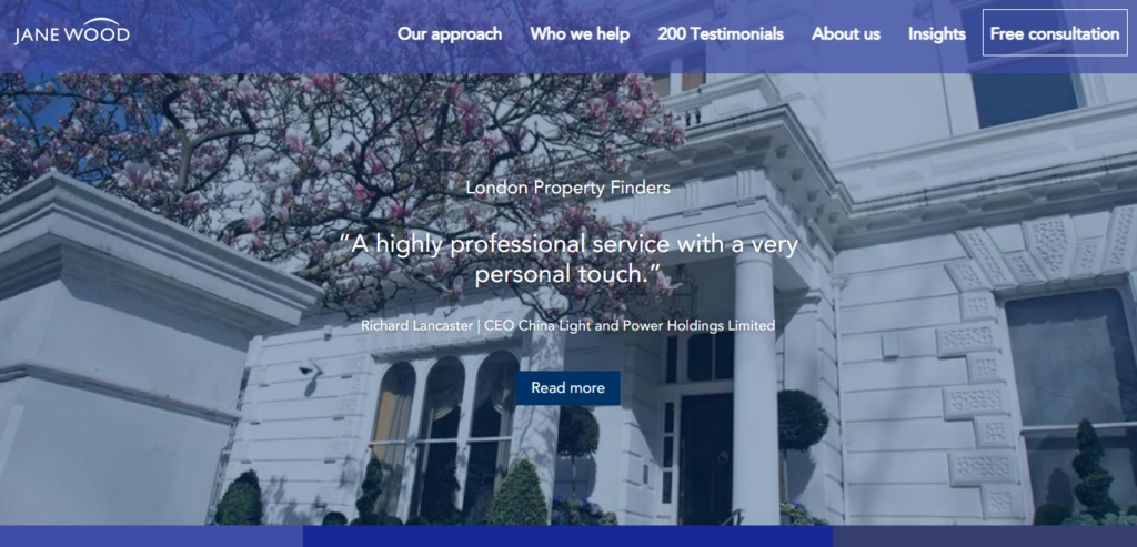 Property Finder London Property Consultants London Jane Wood Property