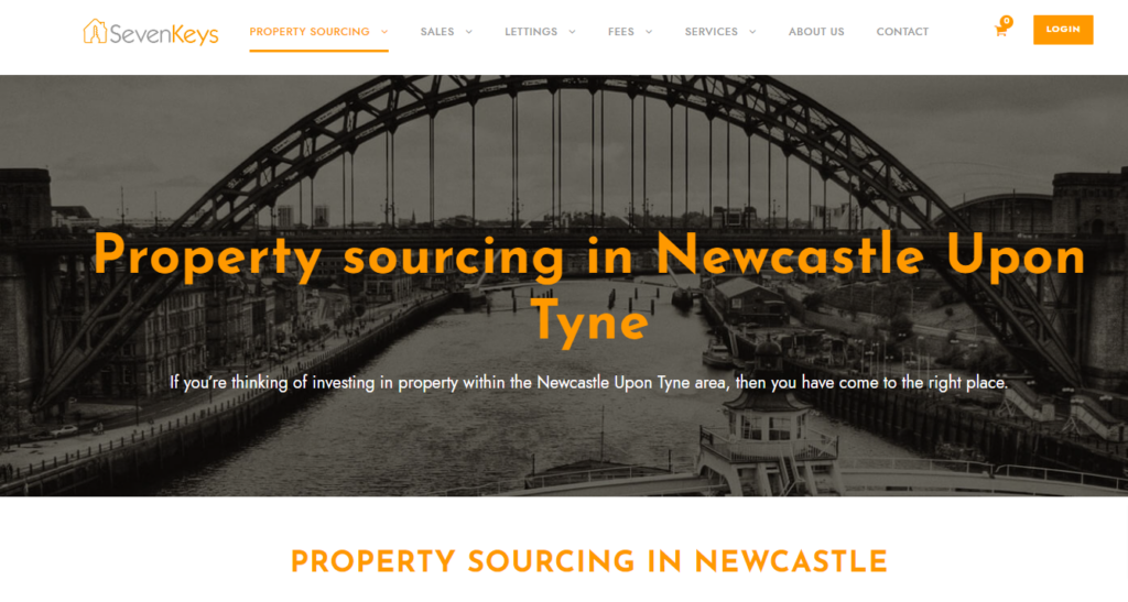 Property Sourcing Newcastle Real Estate Seven Keys