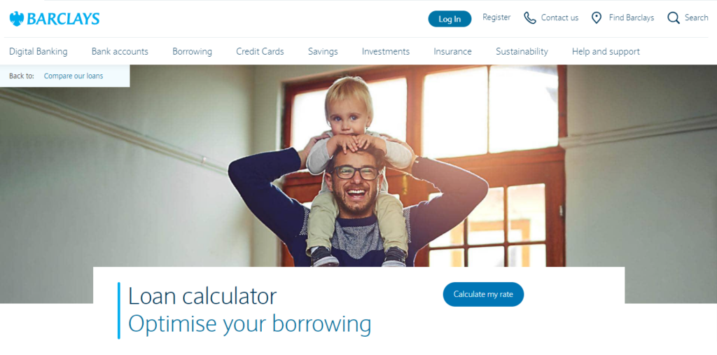 Loan Calculator Loan Repayments Calculator Barclays 1