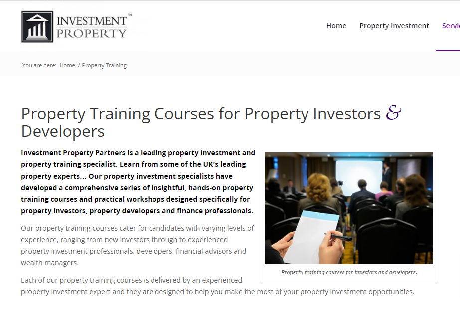 Property Training Courses Property Investment Courses