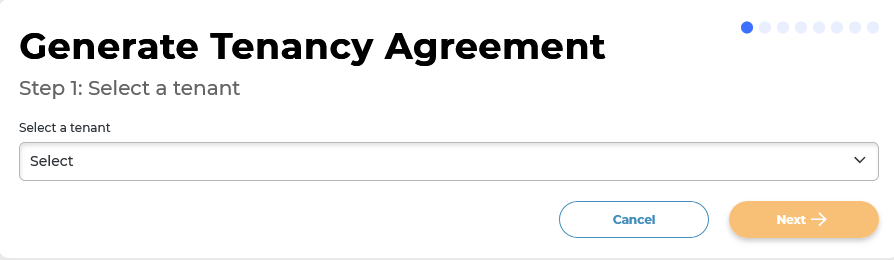 Generate Tenancy Agreement