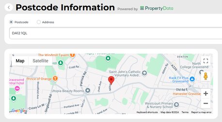 Property Postcode Information