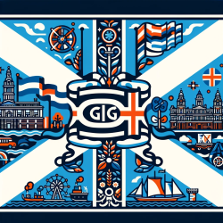 A flag representing the city of Glasgow in the United Kingdom. This rectangular flag should include elements that are emblematic of Glasgow's rich cul